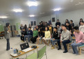 우리자리주간보호센터 요청, 장애인인권교육 강의 진행 사진