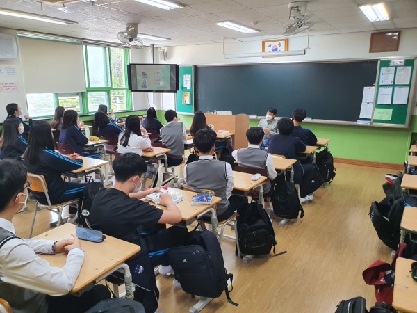 [안민중학교 학생 대상] 장애인식개선교육 협업강의