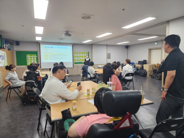 ‘발달장애인 장애인식개선강사 양성과정’ 6강 진행